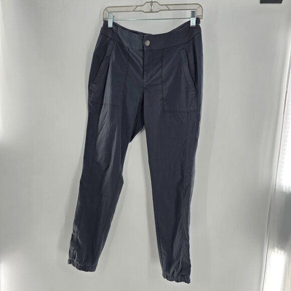 Athleta Womens‎ Size 4 Gray Trekkie Jogger 2.0 Hike Commute Travel Pants - Picture 2 of 7